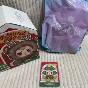 SOLD- CHRISTMAS TREE-MM Milk Candy Sugar Baby Christmas Box opened to verify